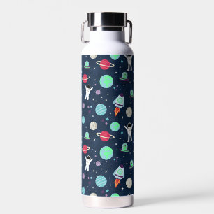 Ruimte Patroon illustratie Waterfles