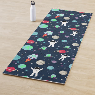 Ruimte Patroon illustratie Yogamat