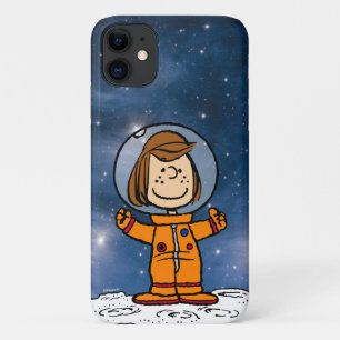 RUIMTE   Peppermint Patty Astronaut iPhone 11 Hoesje