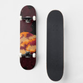 Ruimte Pixel Art. Skateboard (Voorkant)