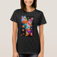 Ruimte Pizza Kat Astronaut Kitten Sarcastisch Eten