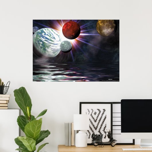 ruimte poster (Thuiskantoor)