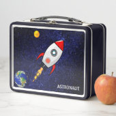 Ruimte-Rocket op de Melkweg (In situ)