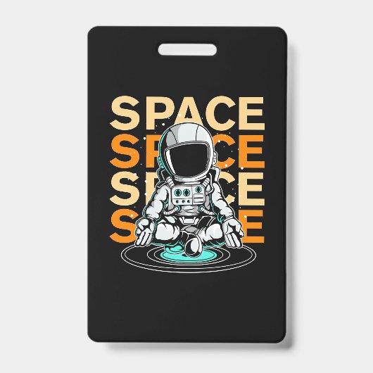 Ruimte Ruimte Astronaut Badge (Voorzijde)