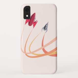 Ruimte Ruimteschip Ruimtevaartuig Lancering Achter iPhone XR Hoesje
