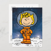 RUIMTE | Sally Astronaut Briefkaart (Voorkant / Achterkant)