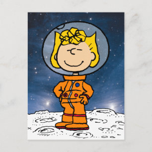 RUIMTE Sally Astronaut Briefkaart