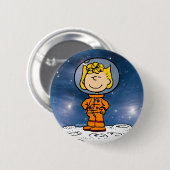 RUIMTE | Sally Astronaut Ronde Button 5,7 Cm (Voorkant /achterkant)