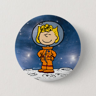 RUIMTE   Sally Astronaut Ronde Button 5,7 Cm