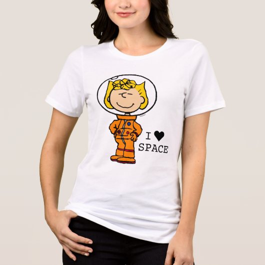 RUIMTE | Sally Astronaut Tri-Blend Shirt (Voorkant)