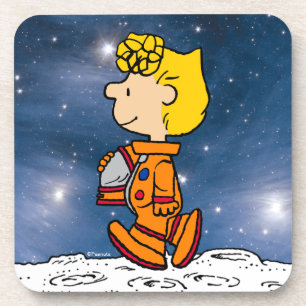 RUIMTE   Sally Brown Astronaut Bier Onderzetter