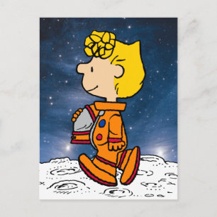 RUIMTE Sally Brown Astronaut Briefkaart