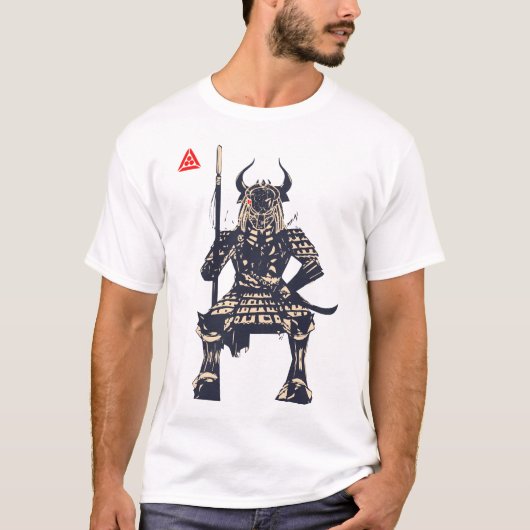 Ruimte Samurai Krijger T-shirt (Voorkant)