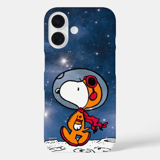 RUIMTE | Snoopy Astronaut Case-Mate iPhone Case (Achterkant)