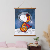RUIMTE | Snoopy Astronaut Hangend Wandkleed (Slaapkamer)
