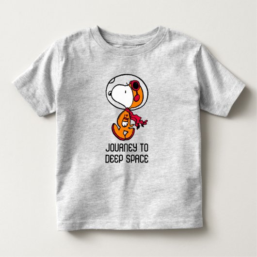 RUIMTE | Snoopy Astronaut Kinder Shirts (Voorkant)