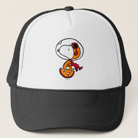 RUIMTE | Snoopy Astronaut Trucker Pet (Voorkant)