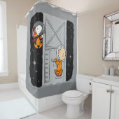 RUIMTE | Snoopy & Charlie Brown Douchegordijn (In situ)