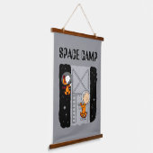 RUIMTE | Snoopy & Charlie Brown Hangend Wandkleed (Gebogen)
