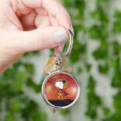RUIMTE | Snoopy Geometric Moon Walk Sleutelhanger (Hand)
