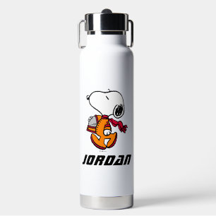 RUIMTE   Snoopy   Jouw namen toevoegen Waterfles