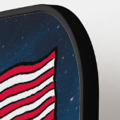 RUIMTE | Snoopy met vlagastronaut Pickleball Paddle (Links Detail)