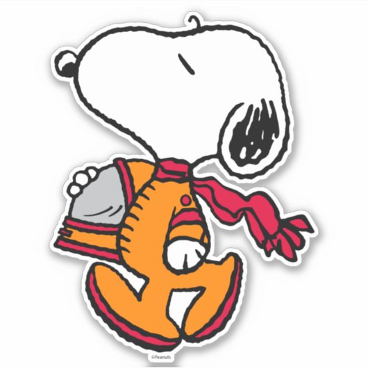 RUIMTE | Snoopy Sticker (Voorkant)