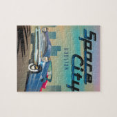Ruimte Stad Houston Legpuzzel (Horizontaal)