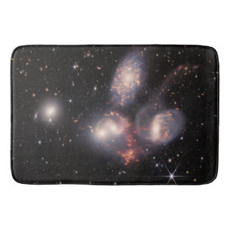 Ruimte sterrenstelsels Stephan's Quintet 5 Deep Fi Badmat