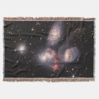Ruimte sterrenstelsels Stephan's Quintet 5 Deep Fi Deken