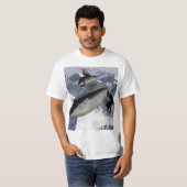 ruimte t-shirt (Voorkant volledig)