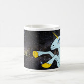 Ruimte-Unicorn. mok (Center)