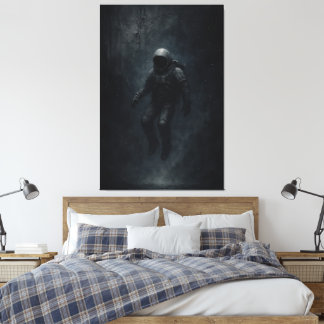 ruimte van de dood canvas afdruk