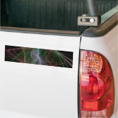 Ruimte Vlam Bumpersticker (Op Truck)