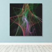 Ruimte Vlam Canvas Afdruk (Insitu (Houten vloer))
