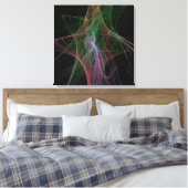 Ruimte Vlam Canvas Afdruk (Insitu (Slaapkamer))