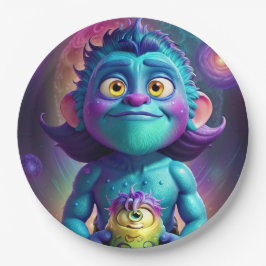 Ruimte voor Alien & Friend Papieren Bordje