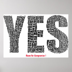 Ruimte voor Comproise-Poster Poster