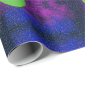 Ruimtealien Cadeaupapier (Rol Hoek)