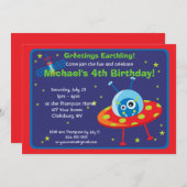  ruimteAlien Kaart (Voorkant / Achterkant)