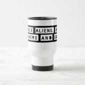 Ruimtealiens, slechte moeders en Pistolen! Mok (Center)