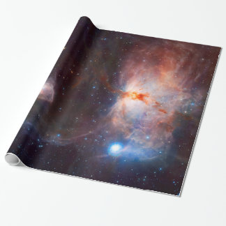 Ruimteasstronomie vlam Nebula universum Cadeaupapier