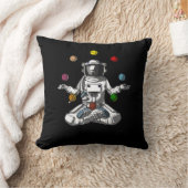 Ruimteastronaut Zen Yoga Meditation Cosmic Planets Kussen (Deken)