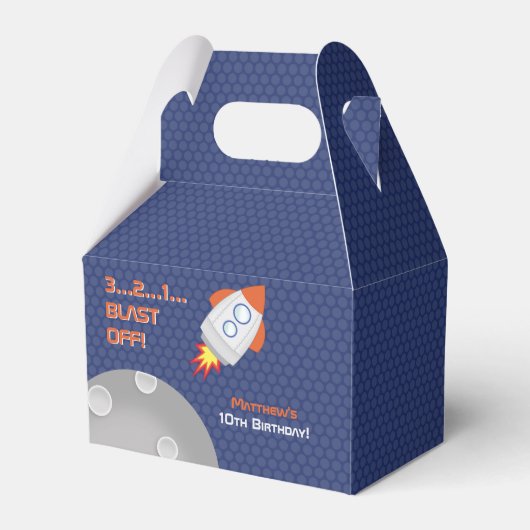 Ruimteavontuur Bedankdoosjes (Voorkant Zijde)