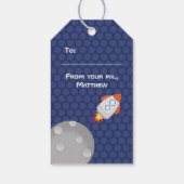 Ruimteavontuur Cadeaulabel (Achterkant)