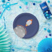 Ruimteavontuur Papieren Bordje (Feest)