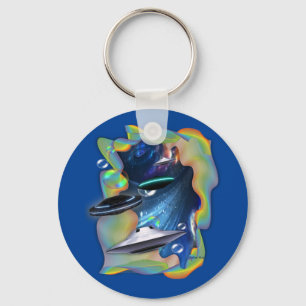 Ruimtebezoekers Sleutelhanger