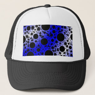 Ruimtebundelspillen - wit/blauw trucker pet