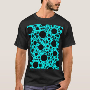 Ruimtebundelspots - Cyaan T-shirt