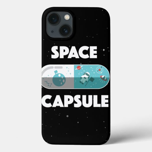 Ruimtecapsule Case-Mate iPhone Case (Achterkant)